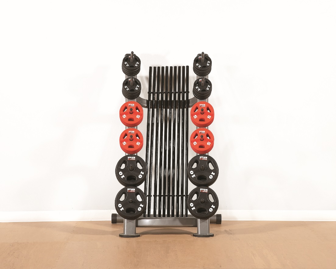 PB Extreme Urethane Group - 10-Pack Set mit Rack (kg) PB Extreme Urethane Group - 10-Pack Set mit Rack (kg)