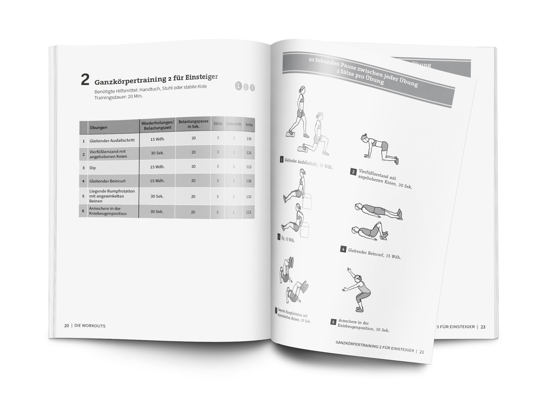 50 Workouts – Bodyweight-Training ohne Geräte (Buch) 50 Workouts – Bodyweight-Training ohne Geräte (Buch)