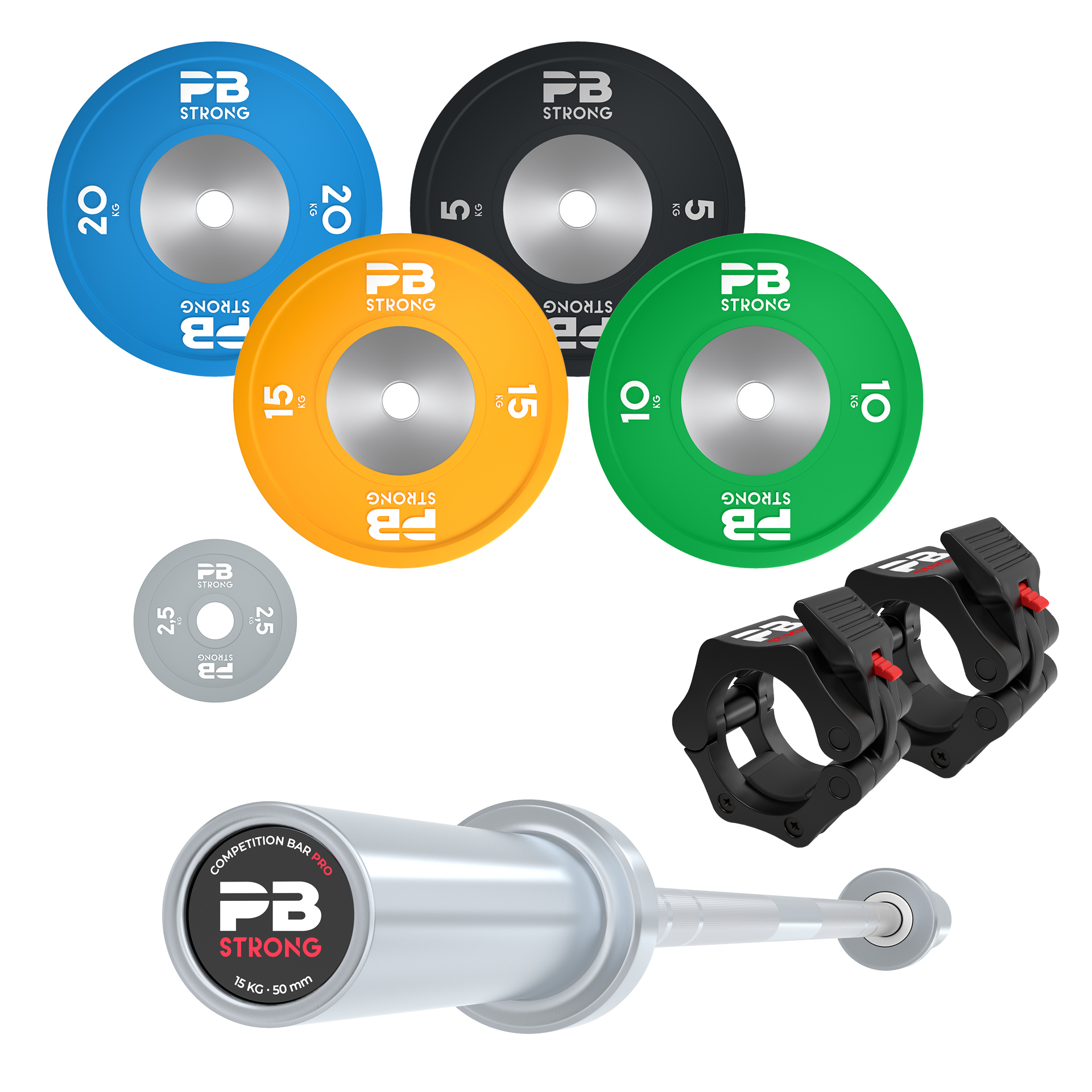 PB Strong Komplettset Wettkampf Pro 120 kg (Women) PB Strong Komplettset Wettkampf Pro 120 kg (Women)
