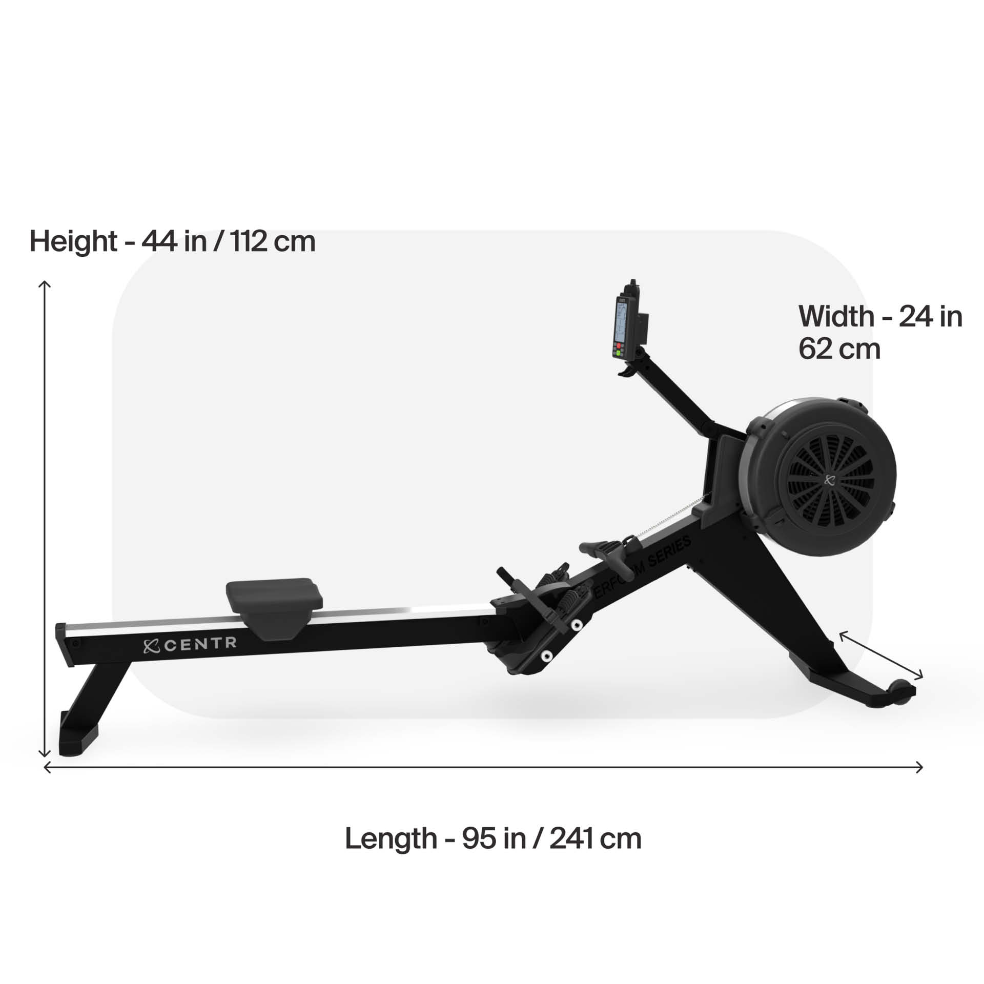 CENTR x HYROX Perform Series Rower